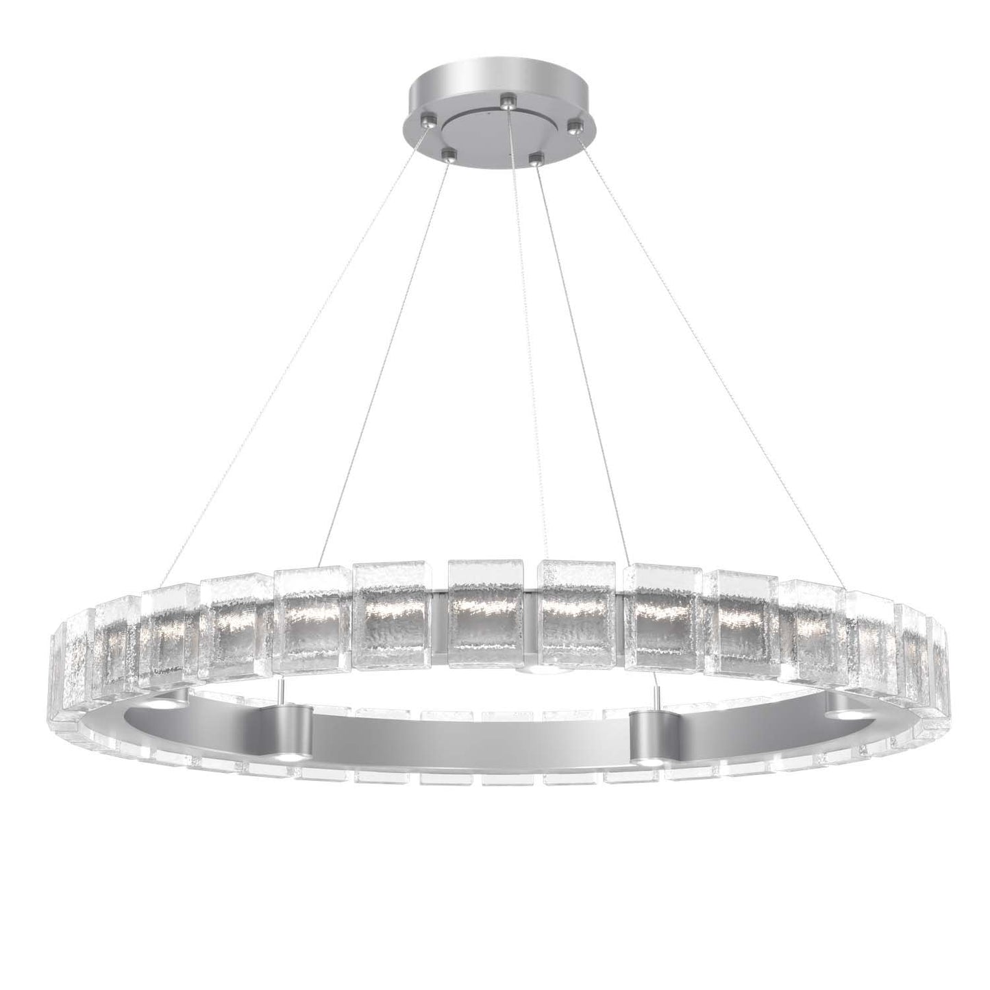 Tessera 6 Light 38" Wide LED Ring Chandelier - 3000K