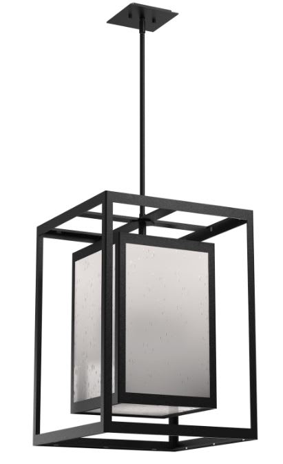 16" Wide Double Box Outdoor Pendant