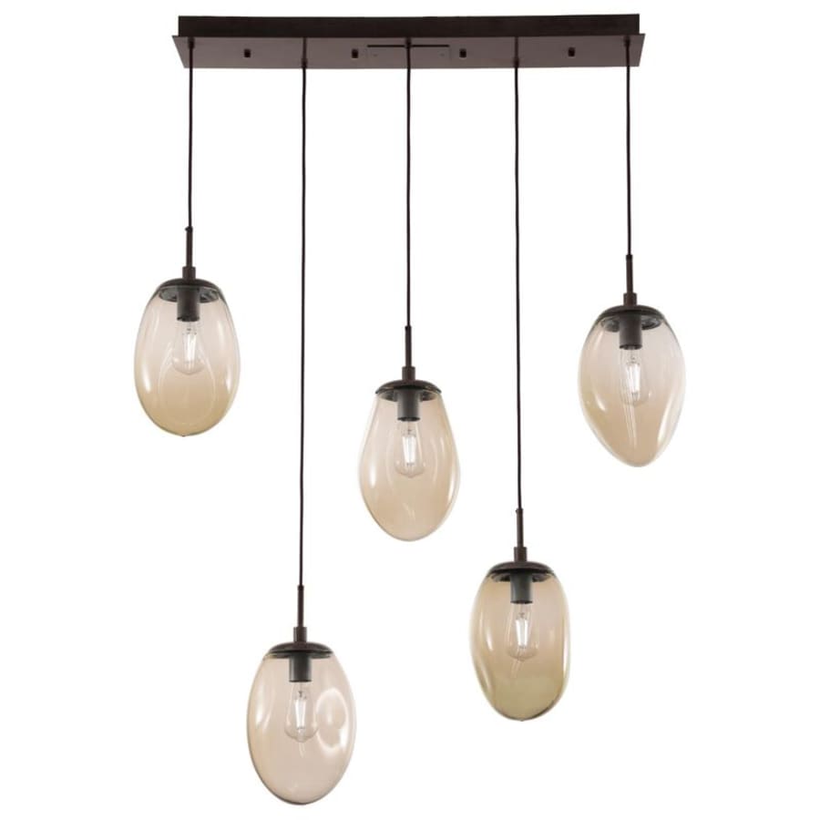 Hammerton Studio Meteo 5 Light 40" Wide Linear Pendant