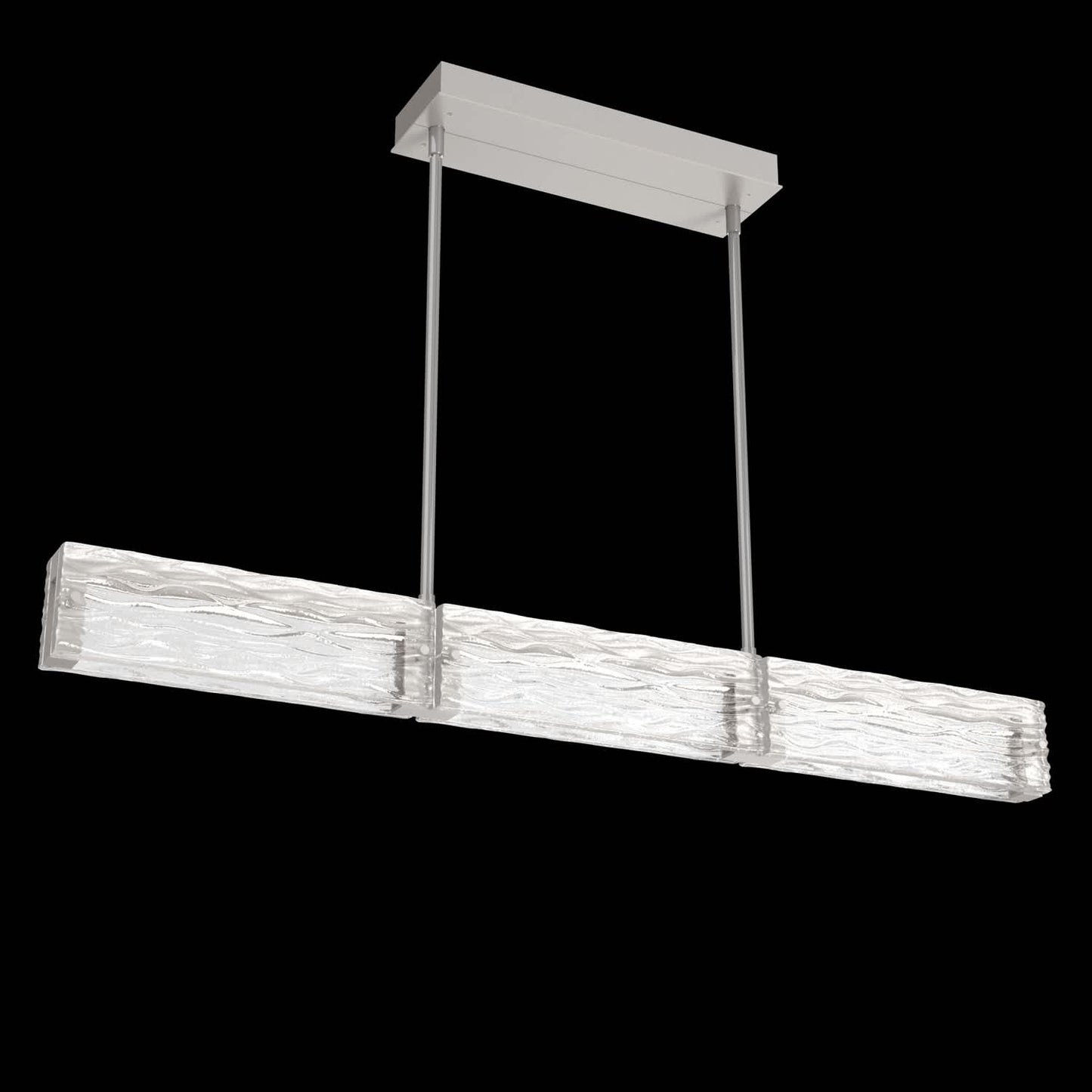 Tabulo 3 Light 43" Wide LED Linear Chandelier - 3000K