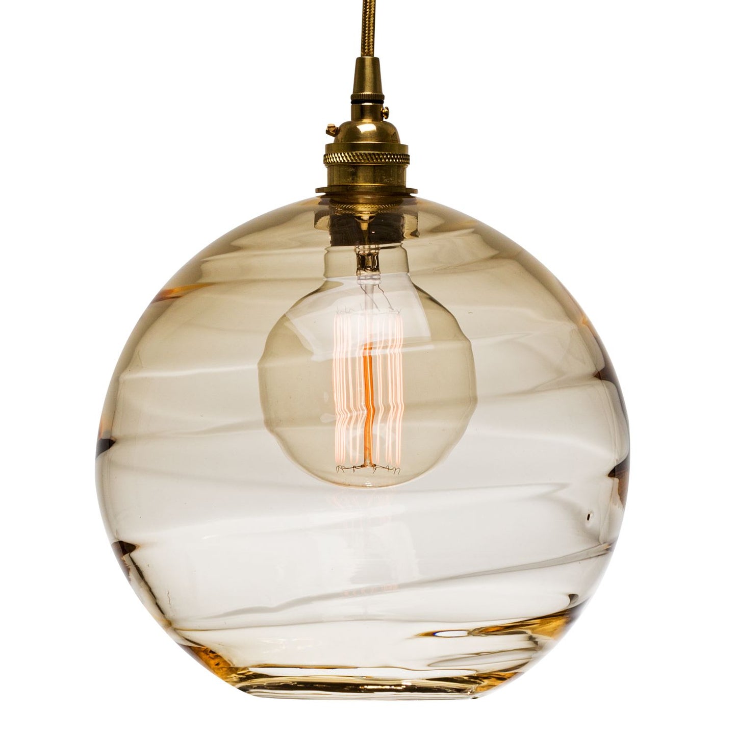 Misto 48" Wide Artisan Crafted Optic Glass 7 Light Linear Pendant