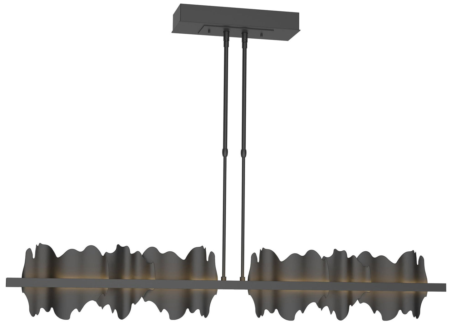 Hildene 51.9" Wide Large Black And Black LED Pendant