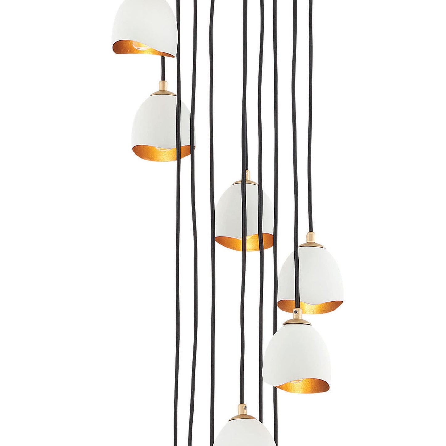 Nula 12 Light 60" Wide Lisa McDennon Multi Light Pendant