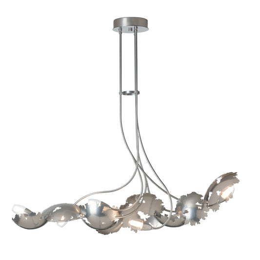 Pangea 6 Light 48" Wide Abstract Linear Pendant
