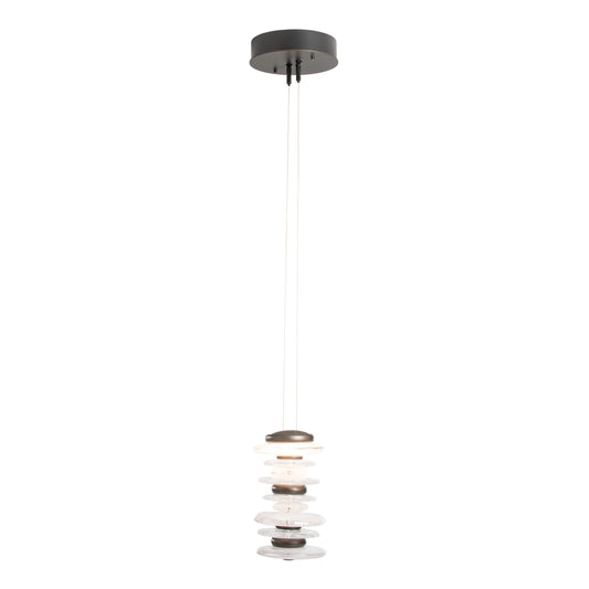 Cairn 6" Wide LED Abstract Mini Pendant