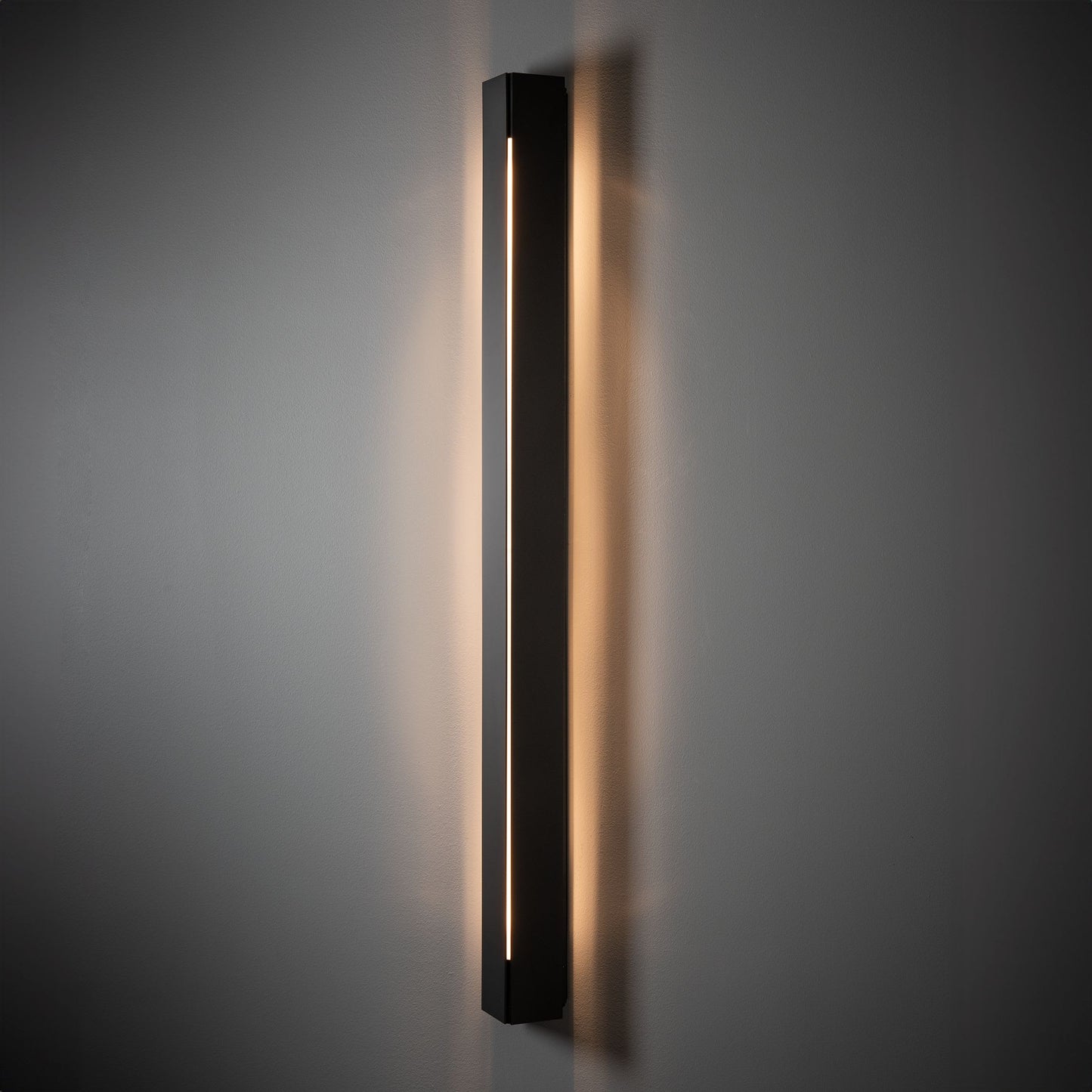 Gallery 2 Light 60" Tall Outdoor Wall Sconce
