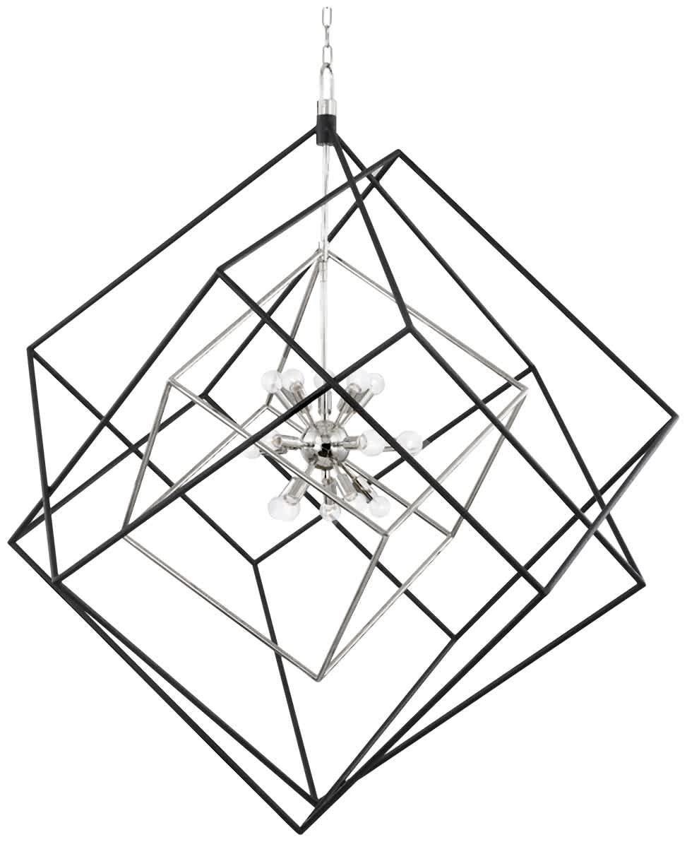 Roundout 15 Light 42" Wide Abstract Chandelier