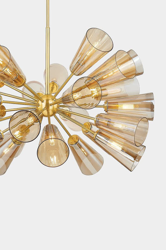 Hartwood 25 Light 45" Wide Sputnik Chandelier
