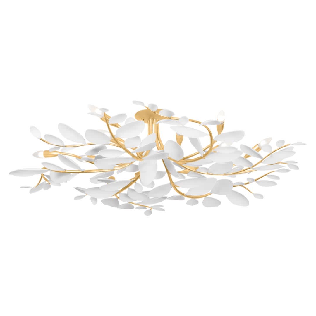 Marabec 12 Light 48" Wide Semi-flush Ceiling Fixture