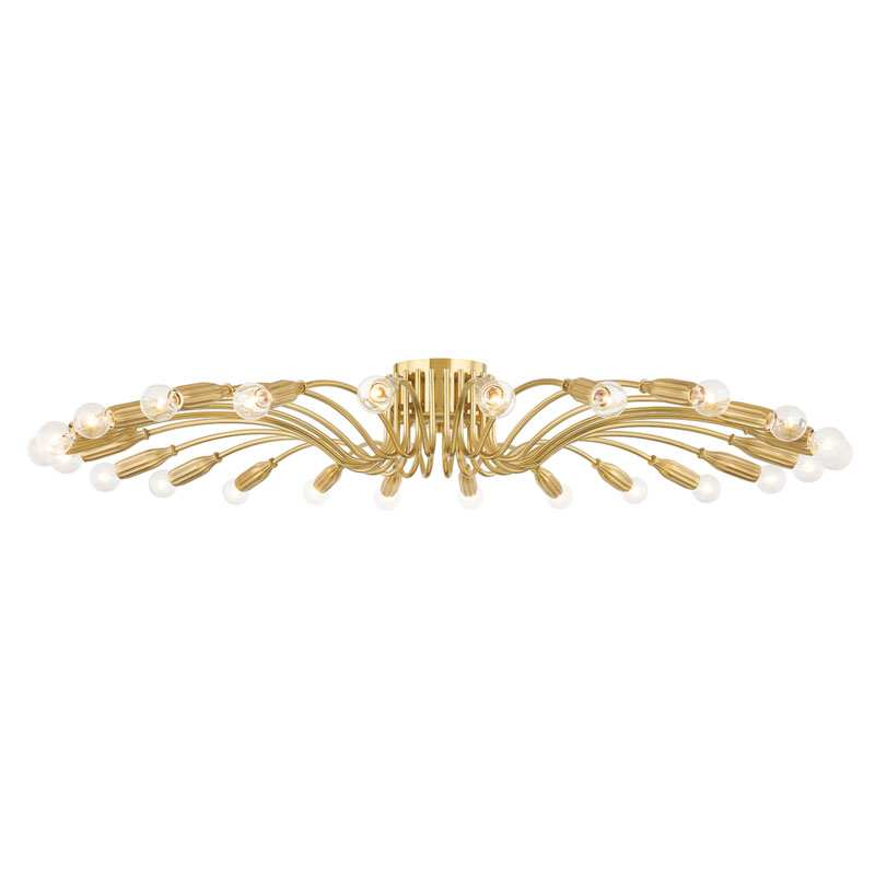 Barney 24 Light 49" Wide Abstract Chandelier