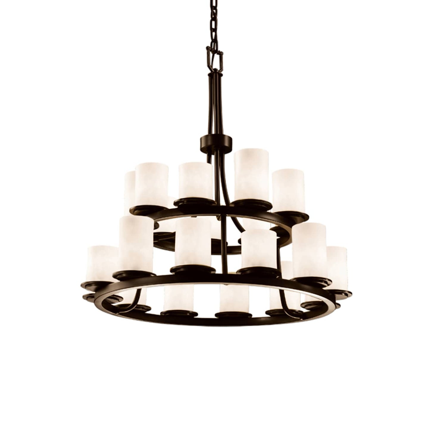 Clouds 21 Light 2 Tier Chandelier
