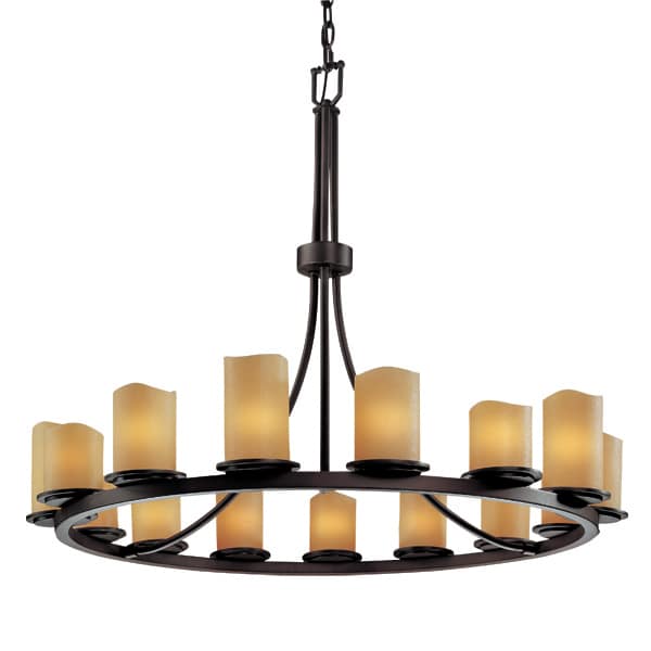CandleAria 15 Light 1 Tier Chandelier