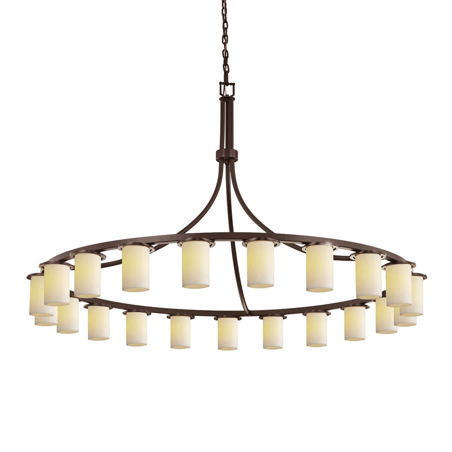 CandleAria 21 Light 60" Wide Chandelier
