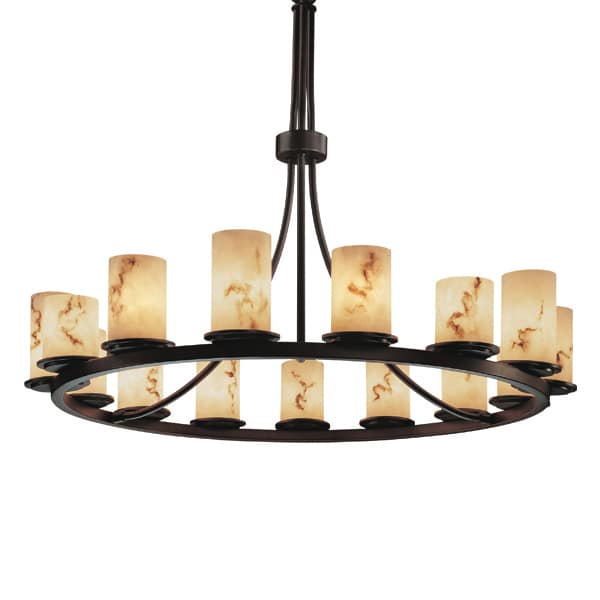 LumenAria 15 Light 1 Tier Chandelier