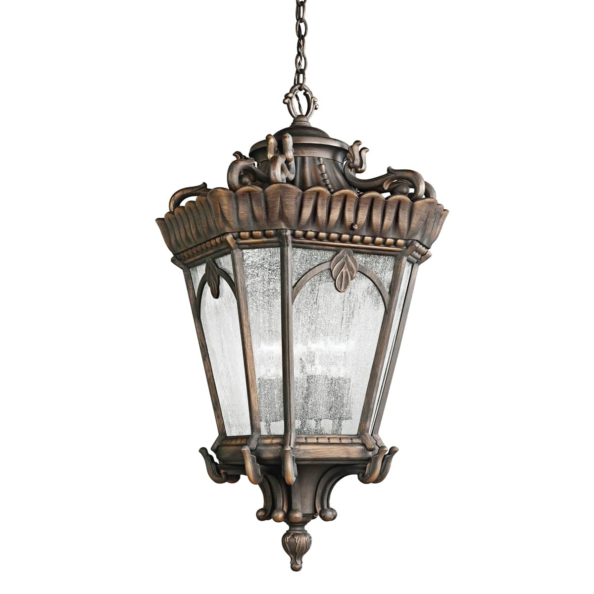 Tournai 33-1/2" Tall 4 Light Outdoor Lantern Pendant