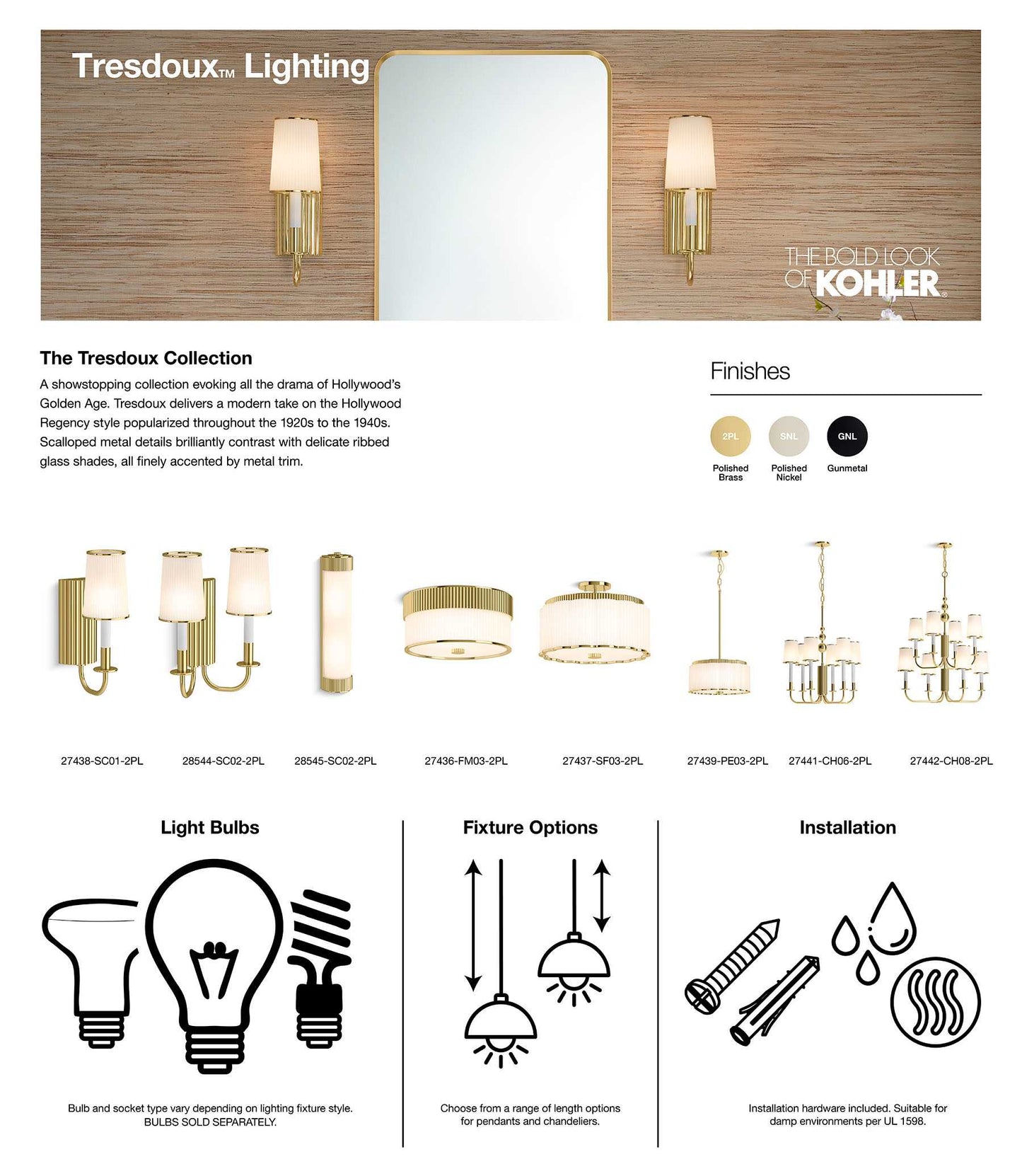 Tresdoux 8 Light 24" Wide Chandelier