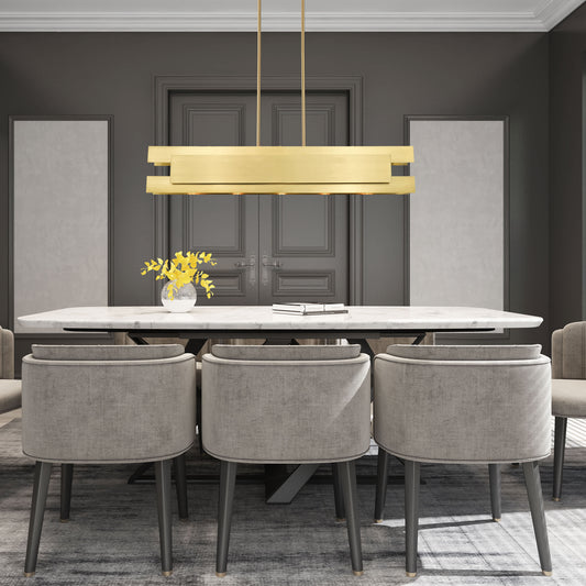 Varick 5 Light 46" Wide Linear Chandelier