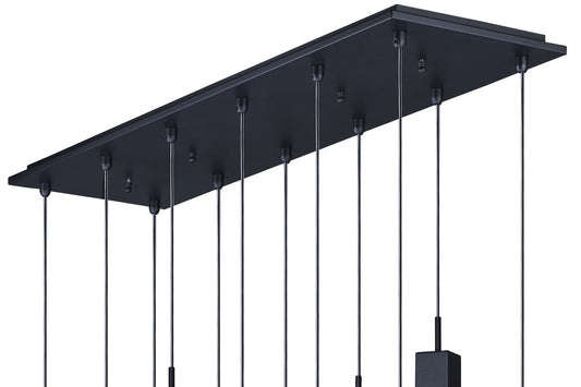 Quartz 12 Light 39" Wide LED Linear Pendant