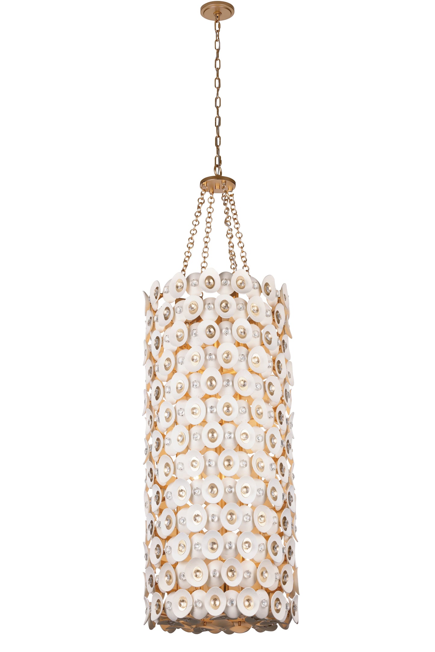 Niu 12 Light 20" Wide Crystal Pendant