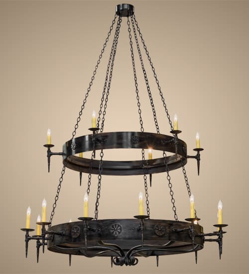 Warwick 18 Light 72" Wide Taper Candle Style Chandelier