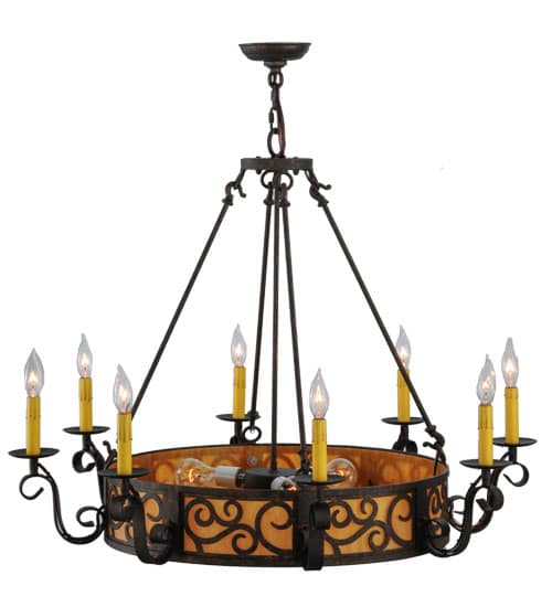 Delano 11 Light 36" Wide Taper Candle Style Chandelier