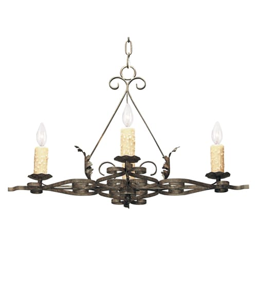 Elianna 4 Light 22" Wide Taper Candle Style Chandelier