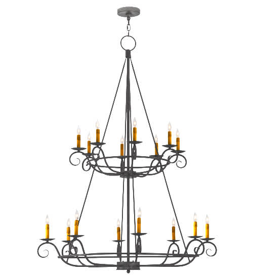 Estrella 16 Light 45" Wide Taper Candle Style Chandelier