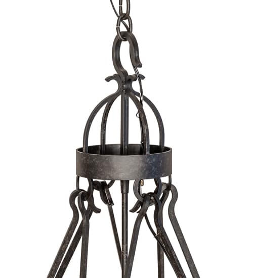 Lakeshore 4 Light 28" Wide Taper Candle Pendant