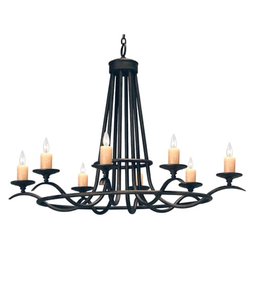 Octavia 8 Light 48" Wide Taper Candle Style Chandelier