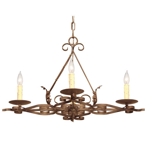 Elianna 12 Light 24" Wide Taper Candle Style Chandelier