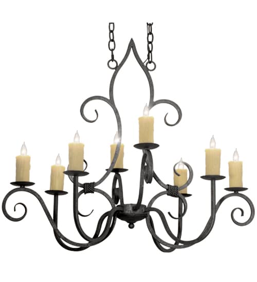 Clifton 8 Light 26" Wide Taper Candle Style Chandelier