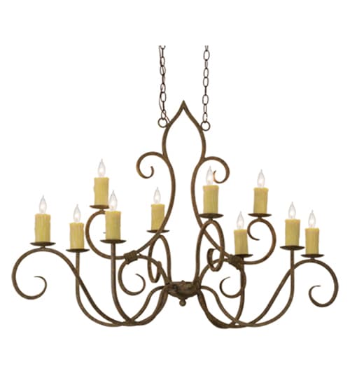 Clifton 10 Light 28" Wide Taper Candle Style Chandelier