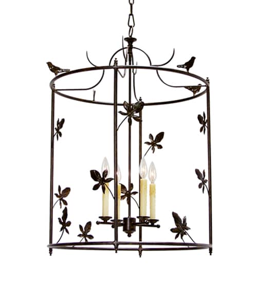 Jillian 4 Light 25" Wide Taper Candle Style Chandelier