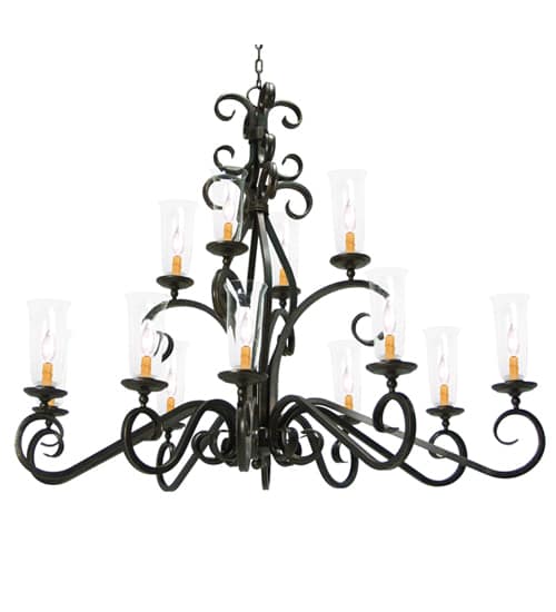 Wilkes 14 Light 36" Wide Taper Candle Style Chandelier
