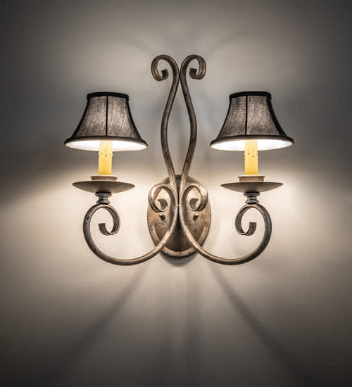 Phillipe 2 Light 17" Tall Wall Sconce