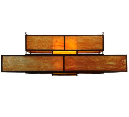 Fellowship 8 Light 72" Wide Semi-Flush Ceiling Fixture