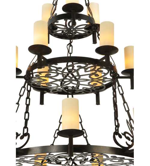 Newcastle 18 Light 48" Wide Pillar Candle Style Chandelier