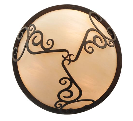 Lilliana 3 Light 12" Wide Flush Mount Bowl Ceiling Fixture