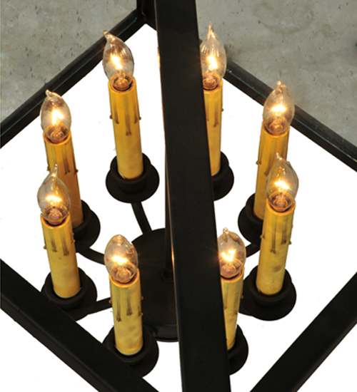 Kitzi 8 Light 51" Wide Taper Candle Pendant