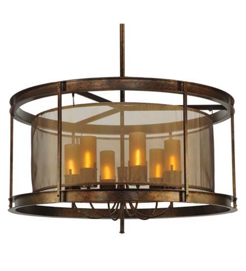 Cordoba 6 Light 42" Wide Pillar Candle Pendant
