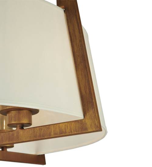 Cilindro Lucy 4 Light 31" Wide Semi-Flush Ceiling Fixture - Cortez Gold Finish