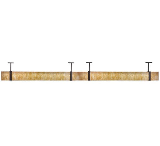 Quadrato 144" Wide LED Semi-Flush Ceiling Fixture