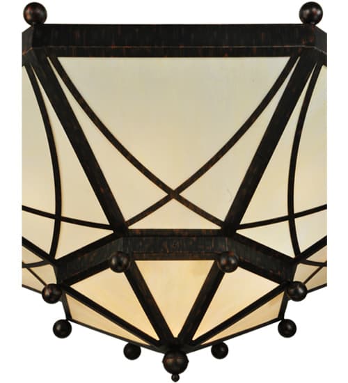 Grenoble 15 Light 74" Wide Semi-Flush Ceiling Fixture