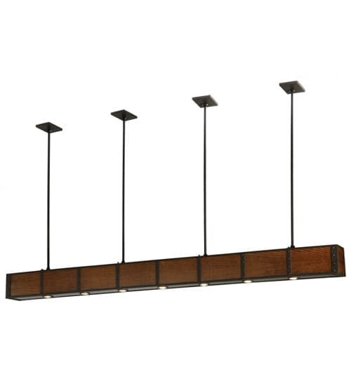 Giradeau 7 Light 6" Wide Linear Pendant