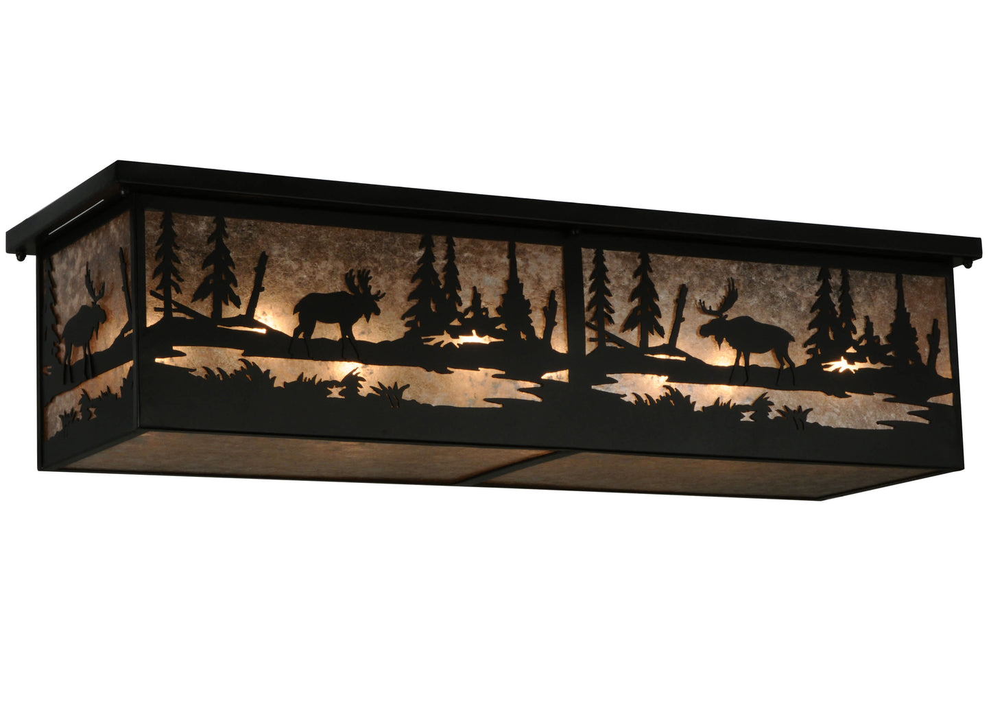 Moose Atake Flush Mount Ceiling Fixture
