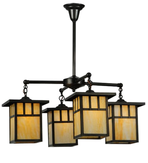 Hyde Park 4 Light 31" Wide Chandelier