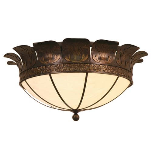 Crowne 4 Light 40" Wide Semi-Flush Bowl Ceiling Fixture