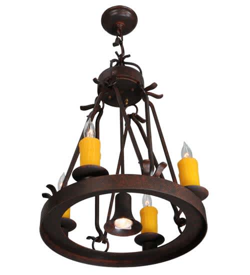 Lakeshore 4 Light 19" Wide Taper Candle Multi Light Pendant
