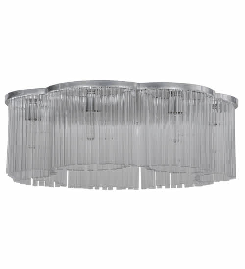 Ivela 7 Light 32" Wide Flush Mount Ceiling Fixture