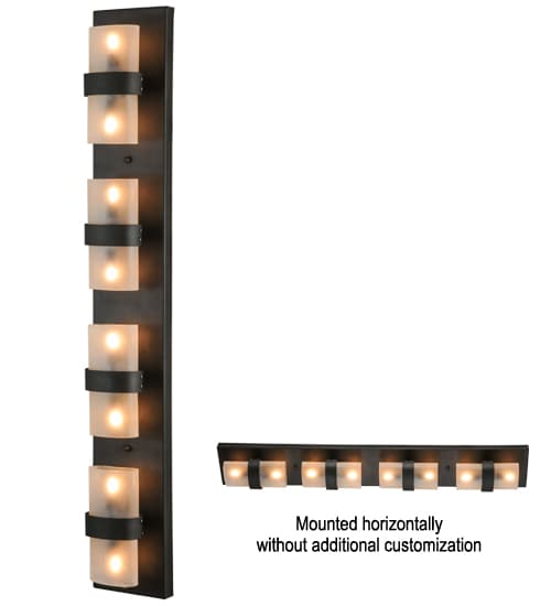 Toren 8 Light 40" Tall Wall Sconce